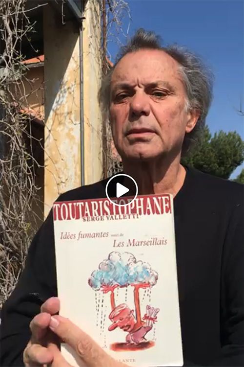 Présentation du livre Les Marseillais de Serge Valletti par Philippe Caubère qui relève le défi de la Librairie Théâtrale