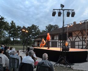 Les Lettres de mon moulin mises en scène et jouées par Philippe Caubère au Théâtre La Condition des Soies durant le Festival Théâtre sur un Plateau