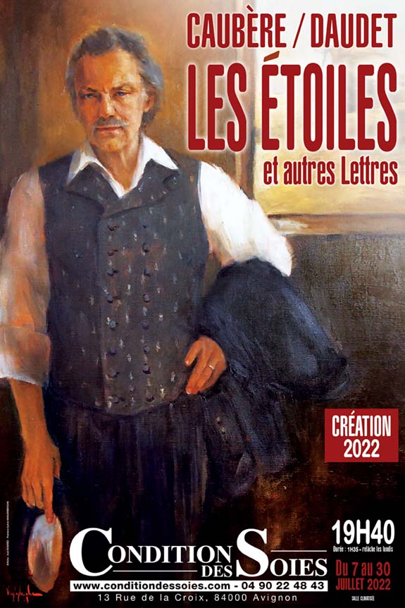 Les Lettres de mon moulin mises en scène et jouées par Philippe Caubère au Théâtre La Condition des Soies durant le festival d'Avignon 2021
