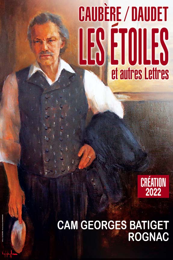 Spectacle Les Étoiles, troisième soirée des Lettres de mon moulin mises en scène et jouées par Philippe Caubère au Centre d’Animation Municipal Georges Batiget à Rognac en 2023.