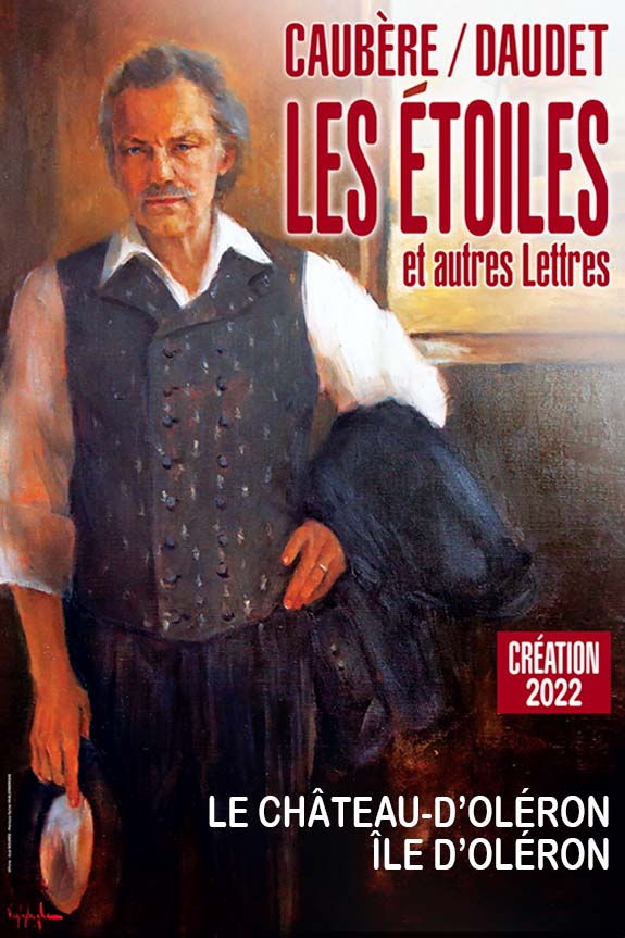 Spectacle Les Étoiles, troisième soirée des Lettres de mon moulin mises en scène et jouées par Philippe Caubère au Château-d'Oléron à l'île d'Oléron en 2023.