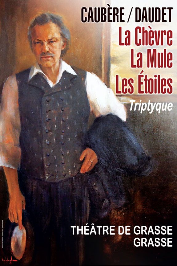 Spectacle Les Étoiles, troisième soirée des Lettres de mon moulin mises en scène et jouées par Philippe Caubère au Théâtre de Grasse à Grasse en 2023.